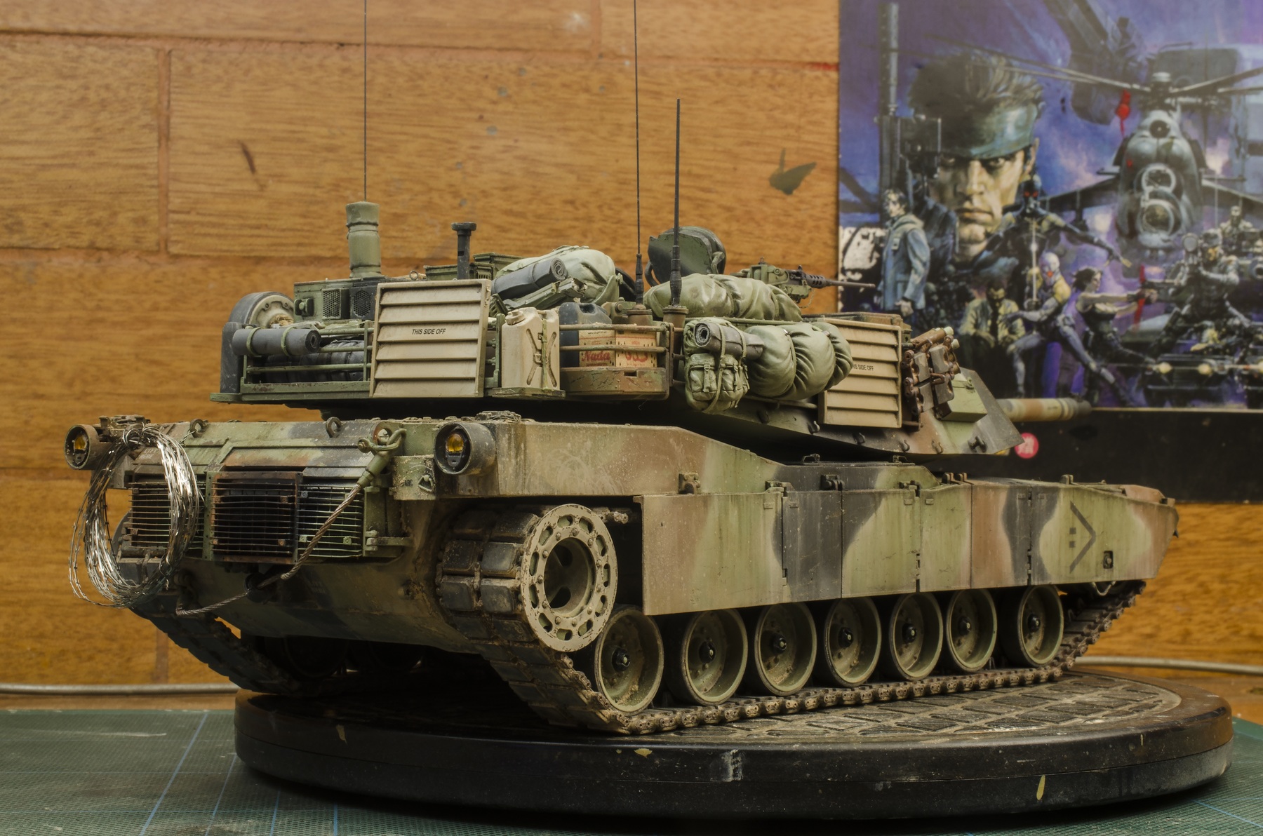 来自地狱的牛仔m1a1ha主战坦克陆战队型