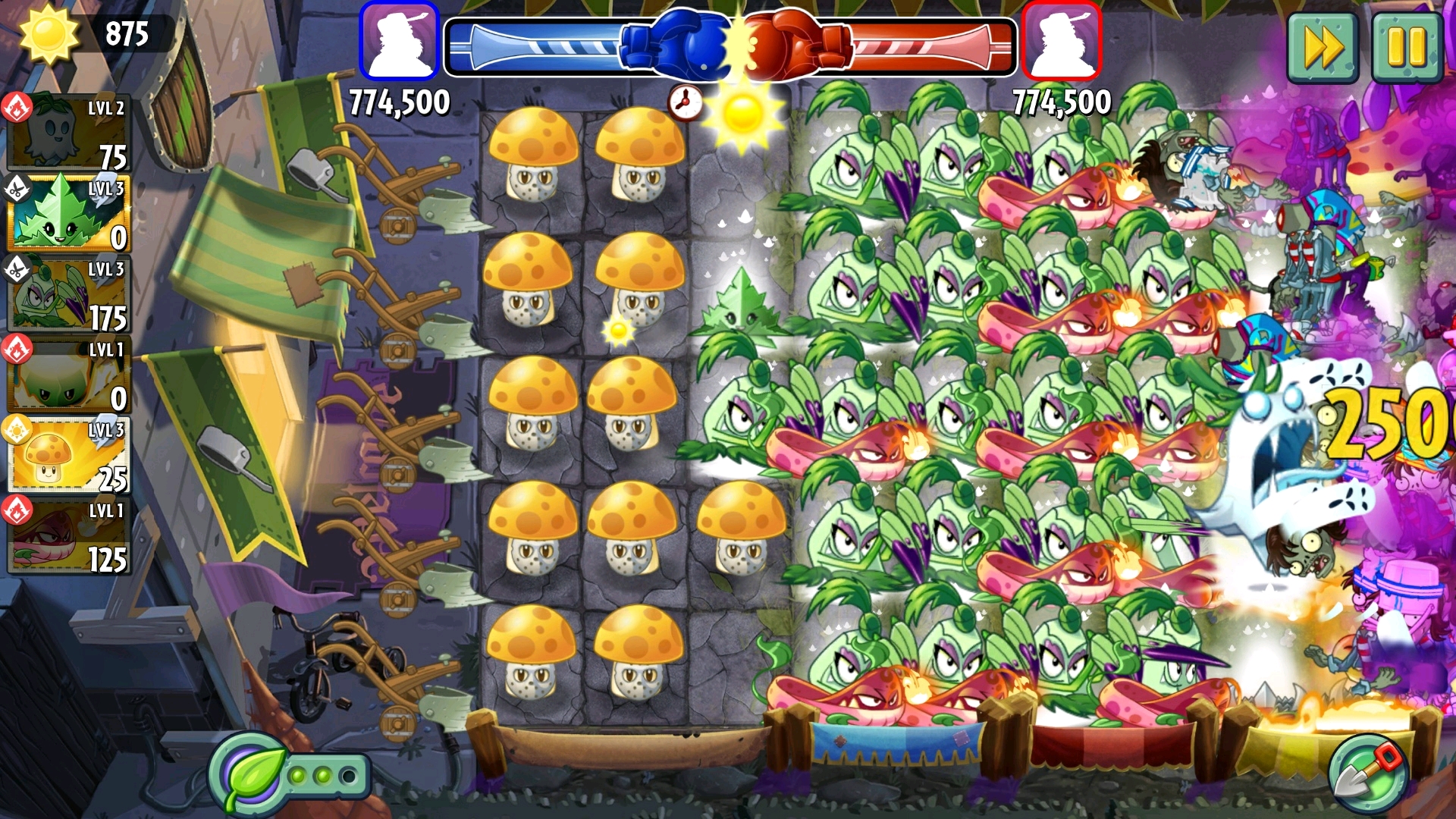 pvz2每周arena竞技场分析(11)幽灵辣椒和橄榄球机甲