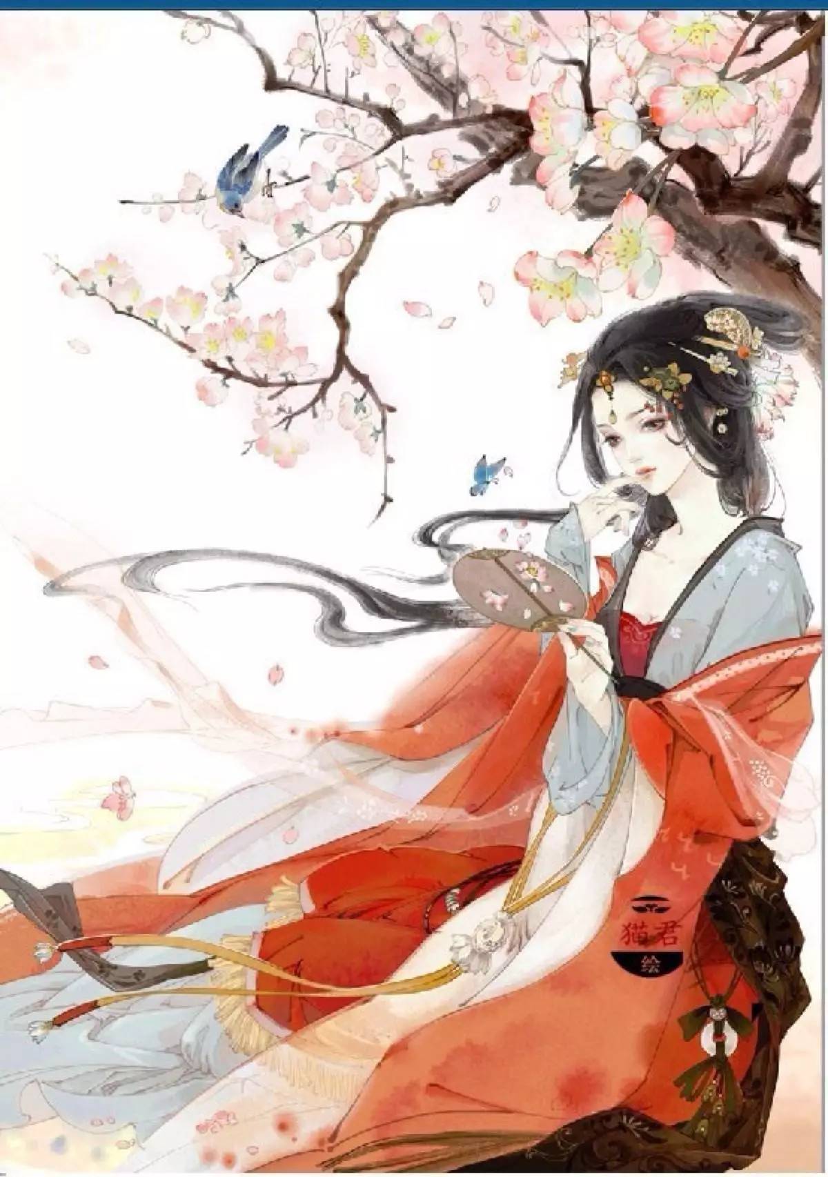 《古代美女插画》cg,动漫,二次元精美壁纸,高清图片分享(七)