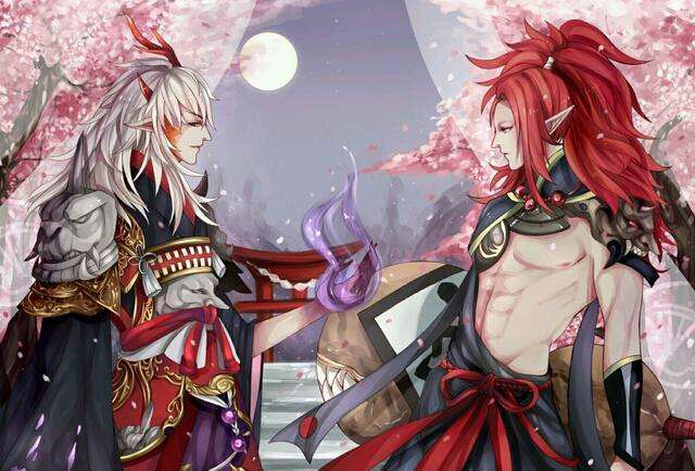 盘点游戏《阴阳师》里的cp