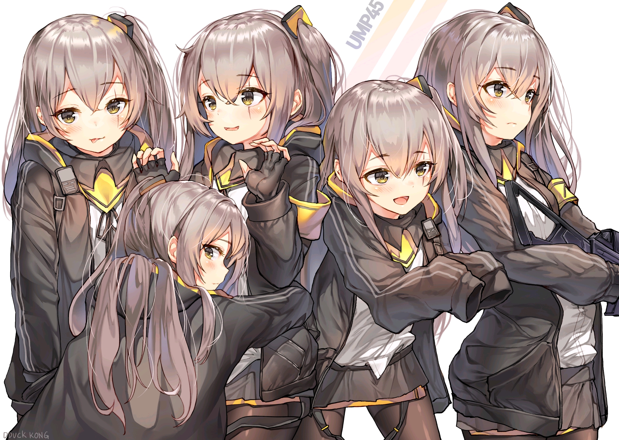 少女前线壁纸 ump,少女前线壁纸 95式 少女前线 ump455555 原绘师:dduck kong
