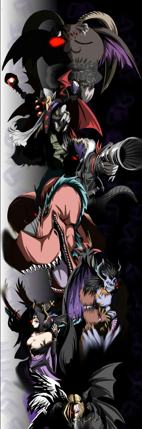 背面为恶魔印记.