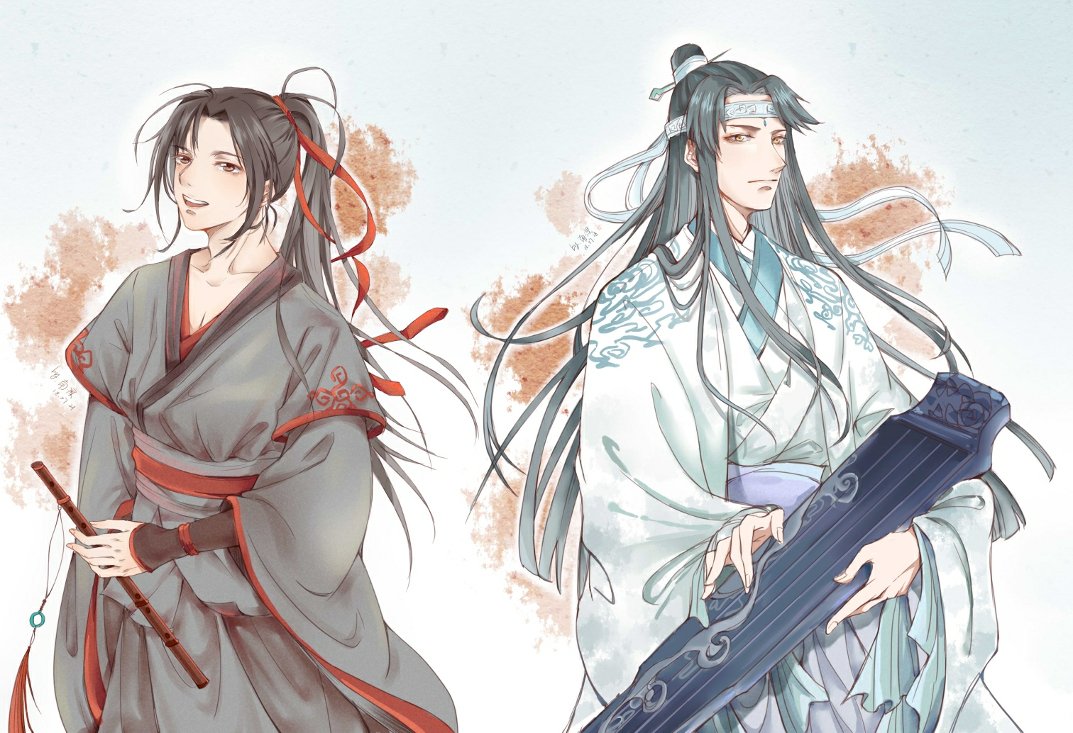 魔道祖师--魏无羡&蓝忘机 图片系列一(超短版)
