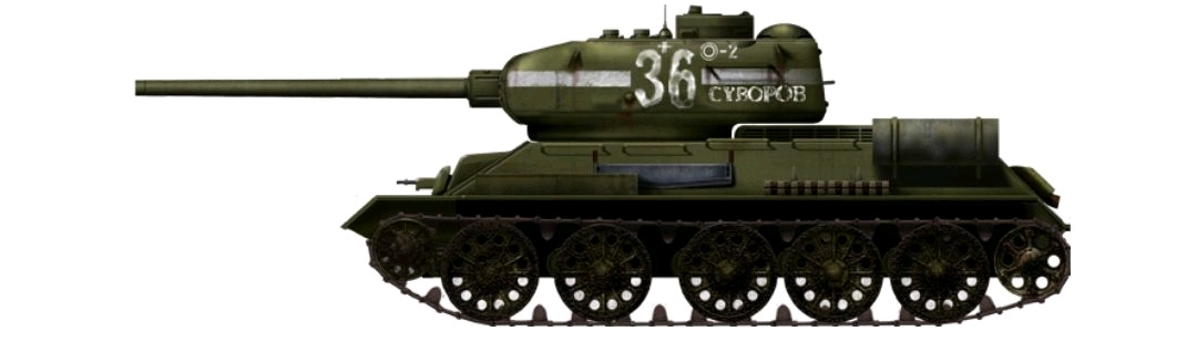 1944年10月,匈牙利德布勒森战役,乌克兰前线,t-34-85 1944型.