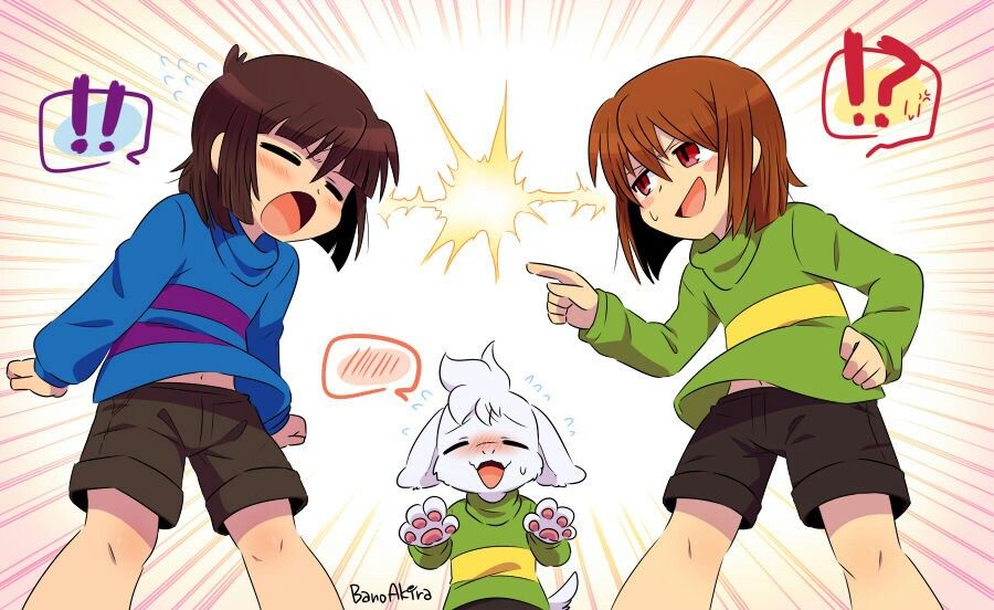 undertale传说之下精美人物图包friskcharaasriel篇