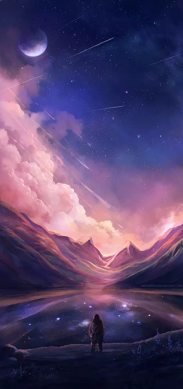 手机壁纸|星空特辑第14期 星星点灯 by:b站盐泽 2021年2月12日