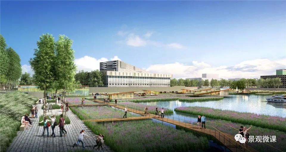 精选案例滨水景观空间高质量的城市空间设计