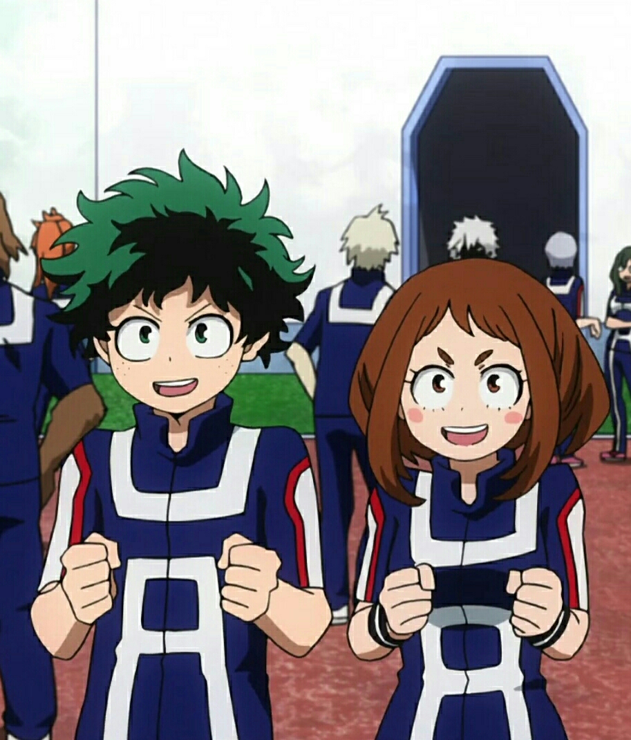 《我们英雄学院》绿谷出久X丽日御茶子美图合集、出茶一生推!