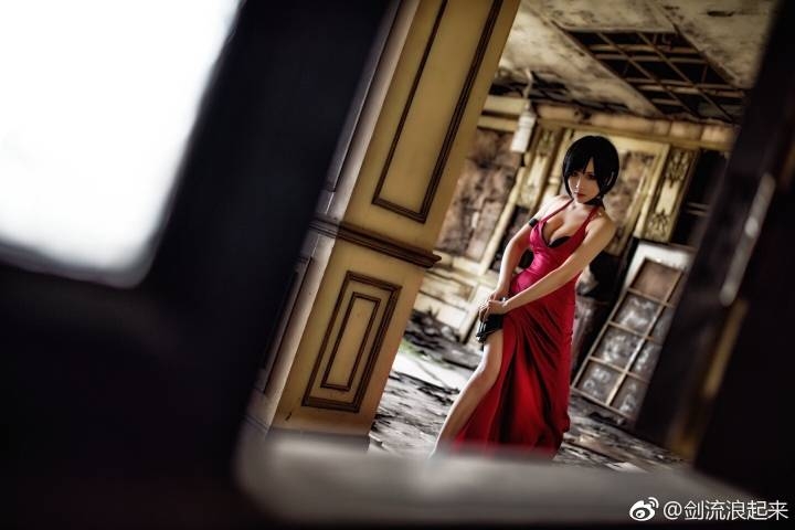 艾达·王cosplay,太美了,红颜倾城,火热的心!
