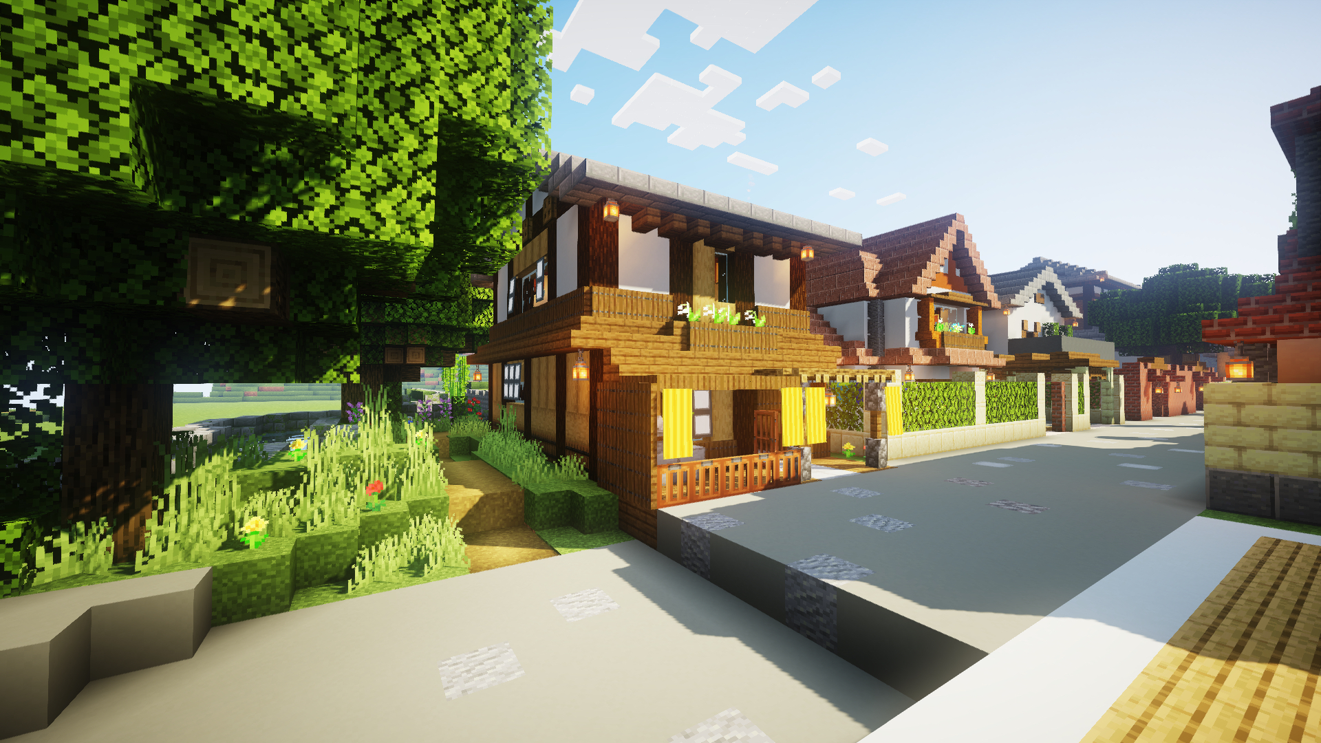  minecraft>和风小镇