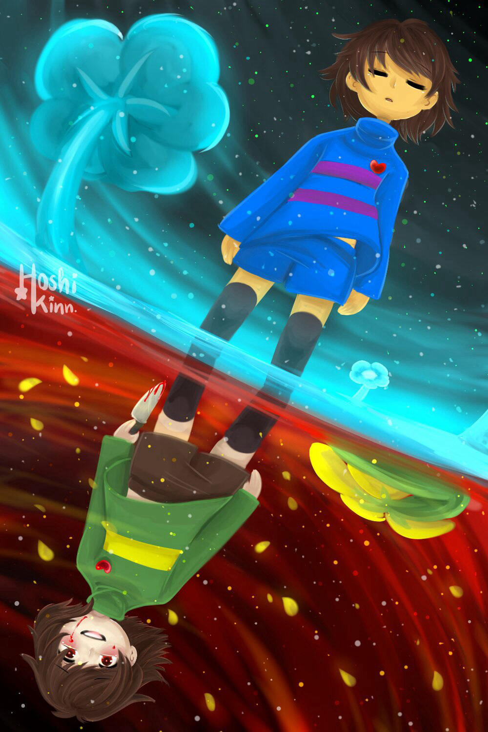 传说之下Frisk,传说之下sans和frisk污 undertale传说之下精美人物图包friskchara篇