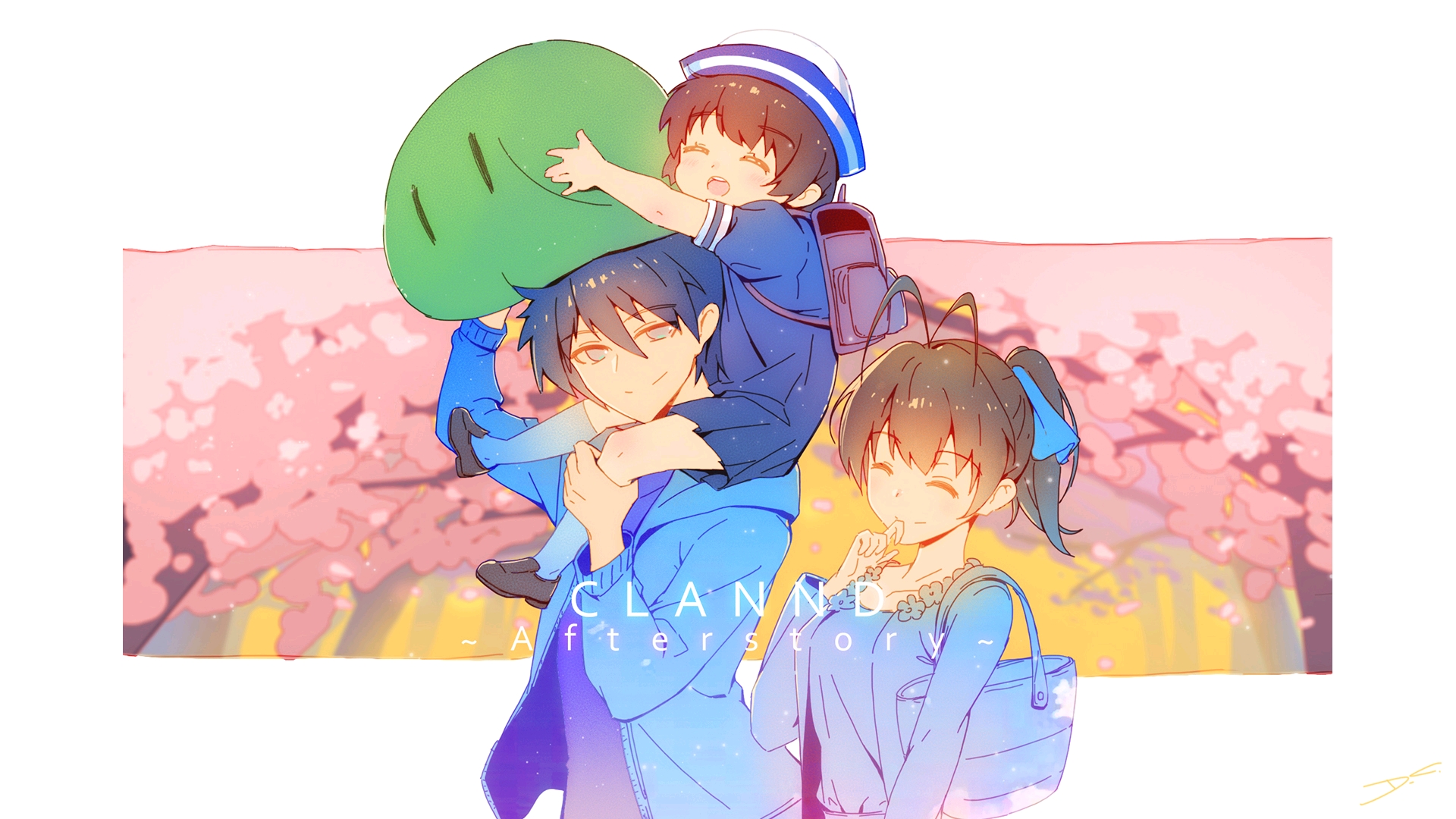 〖clannad:人生〗古河渚×冈崎朋也的同人插画作品(第