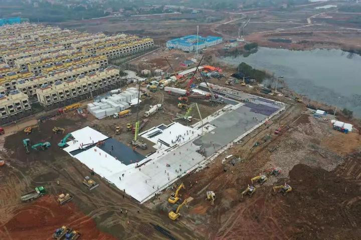 武汉火神山医院效果图发布 总建筑面积3.39万平方米
