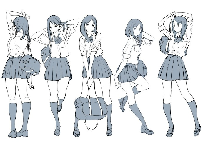 jk少女,小学妹姿势合集,lsp快来看腿!