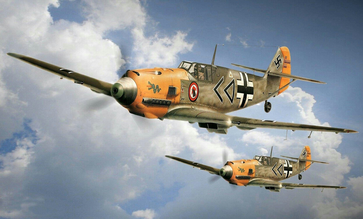 彩绘二战——德国空军
