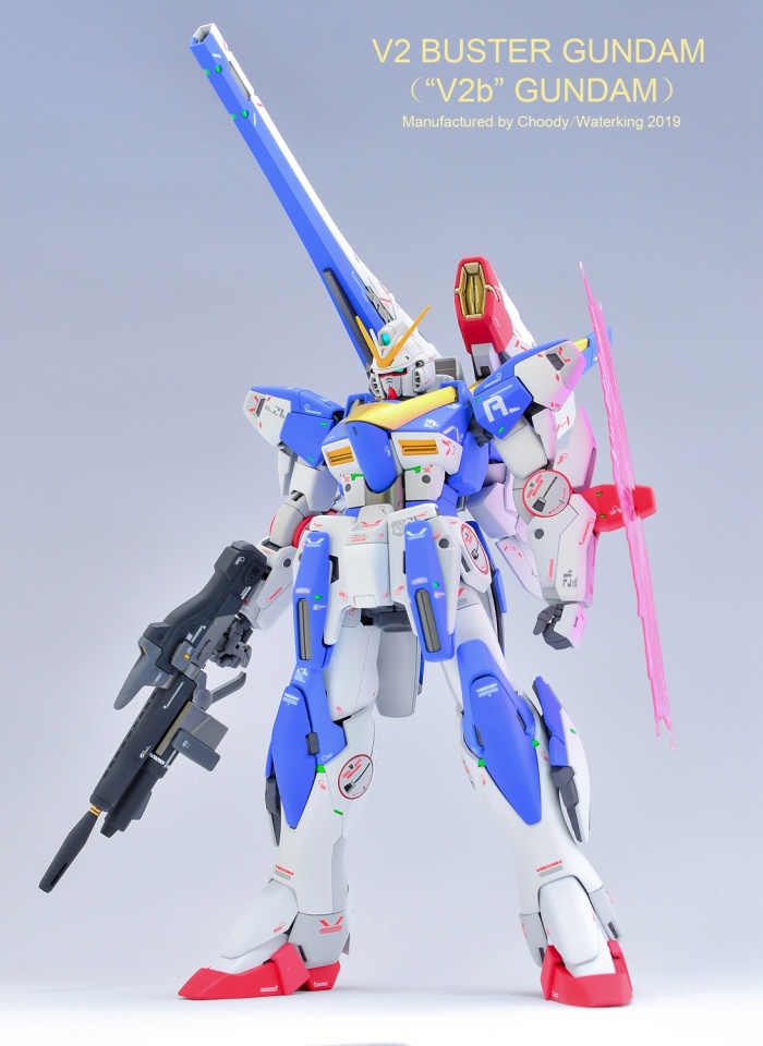 [小t高达秀 mg v2ab 高达,系列装备喷涂完成品