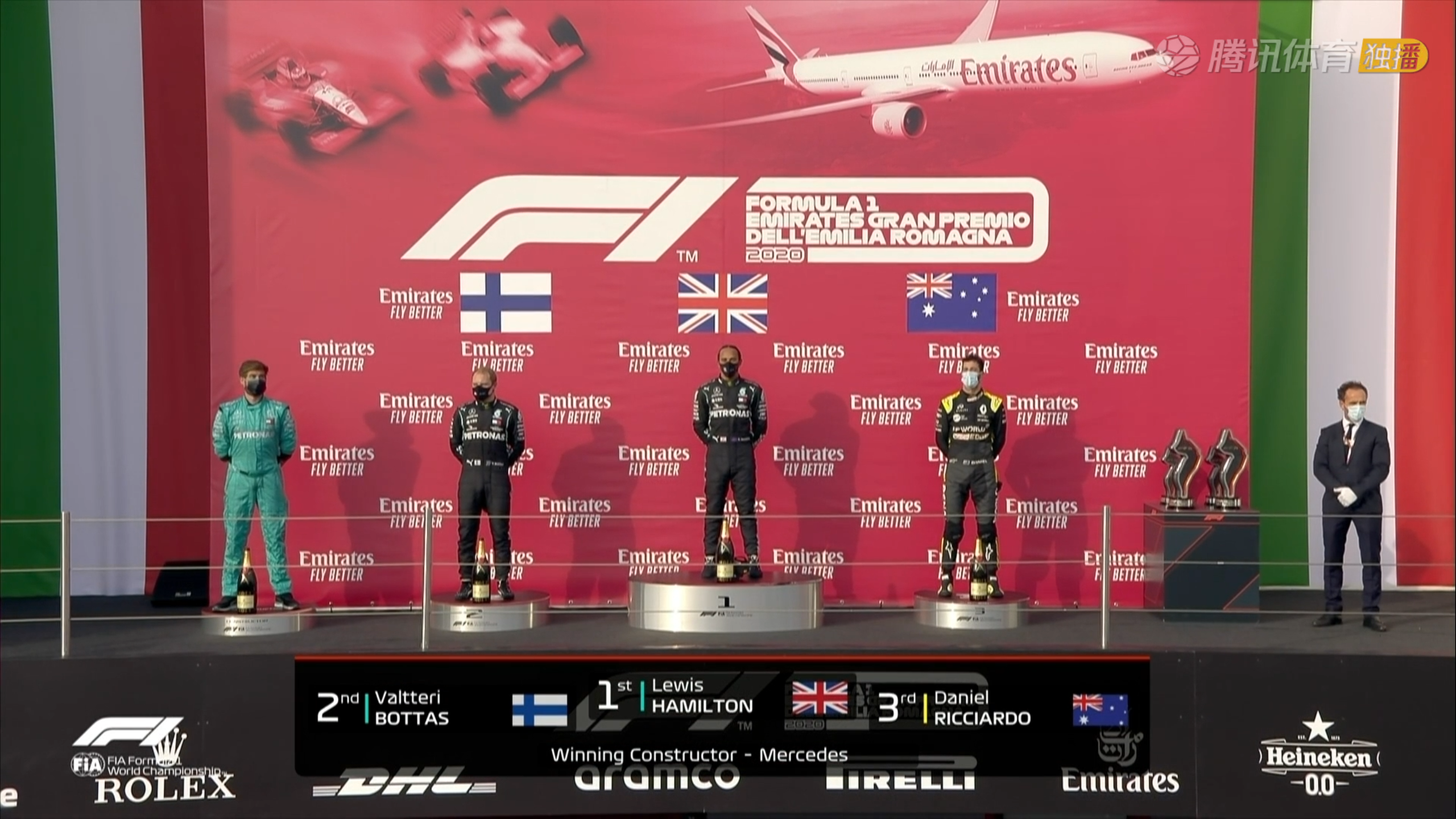 【20赛季f1】【伊莫拉梅奔连斩七年车队冠军 bot与ver齐争苦瓜奖】