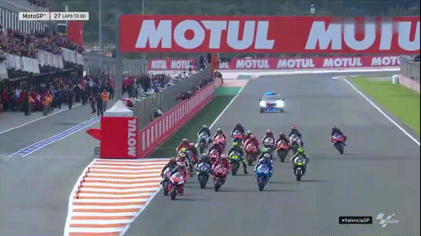 motogp瓦伦西亚收官:zarco惊险事故,本田杜卡迪勇争车队冠军!