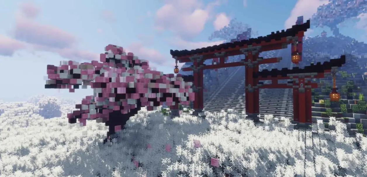 我的世界樱花之灵殿地图