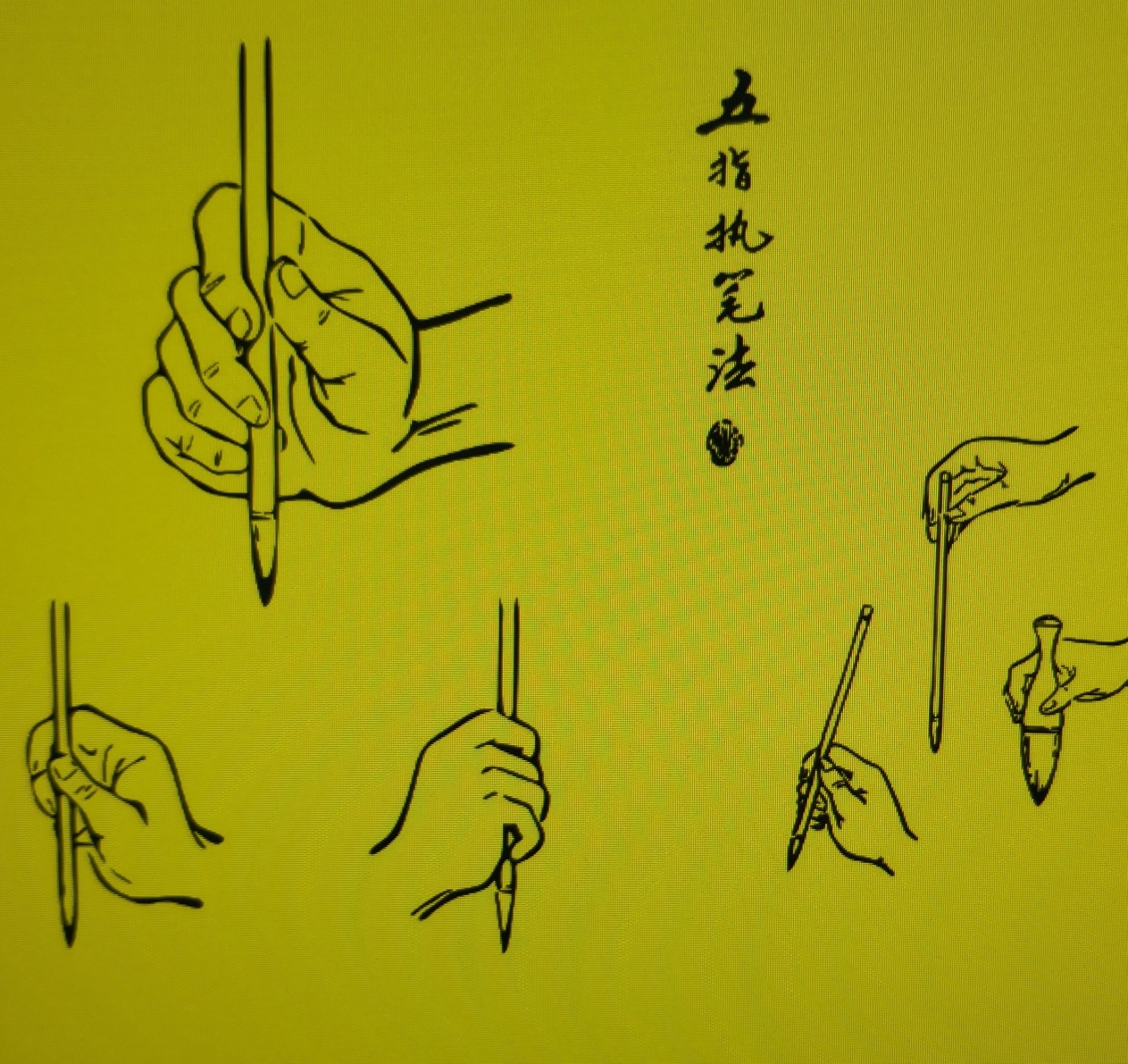 咋执笔咋效古