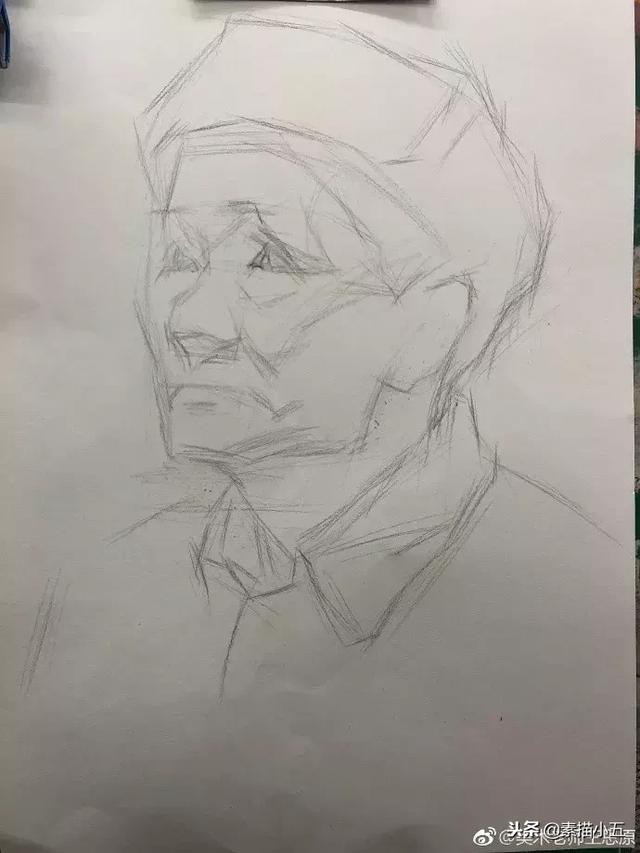 素描画到这程度校考秒杀全场