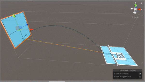 unity3d新版navmesh系统功能初步探索