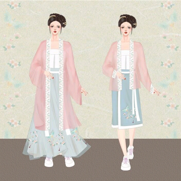 袍子 汉服连衣裙穿搭,袍子 汉服连衣裙穿搭图片