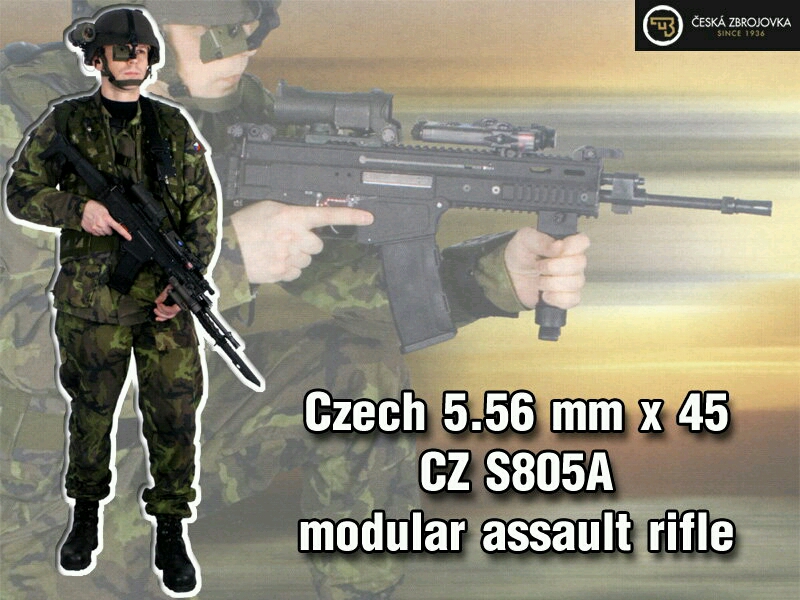 轻武器科普之cz 805 bren a突击步枪