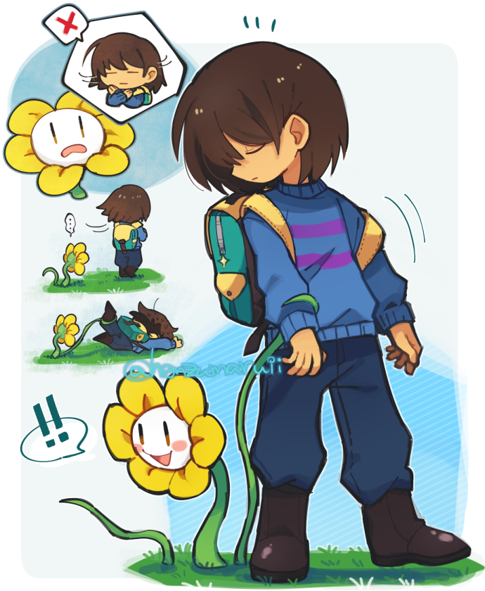 【undertale】传说之下精美人物图包 (画师@honzumaru