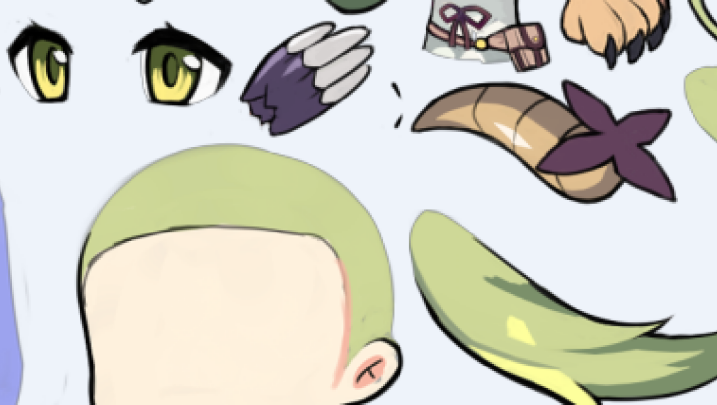 【四叶草剧场】小人与live2d导入龙骨的常见问题与解决方法