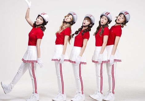 crayon pop蜡笔团第二弹蜡笔美照