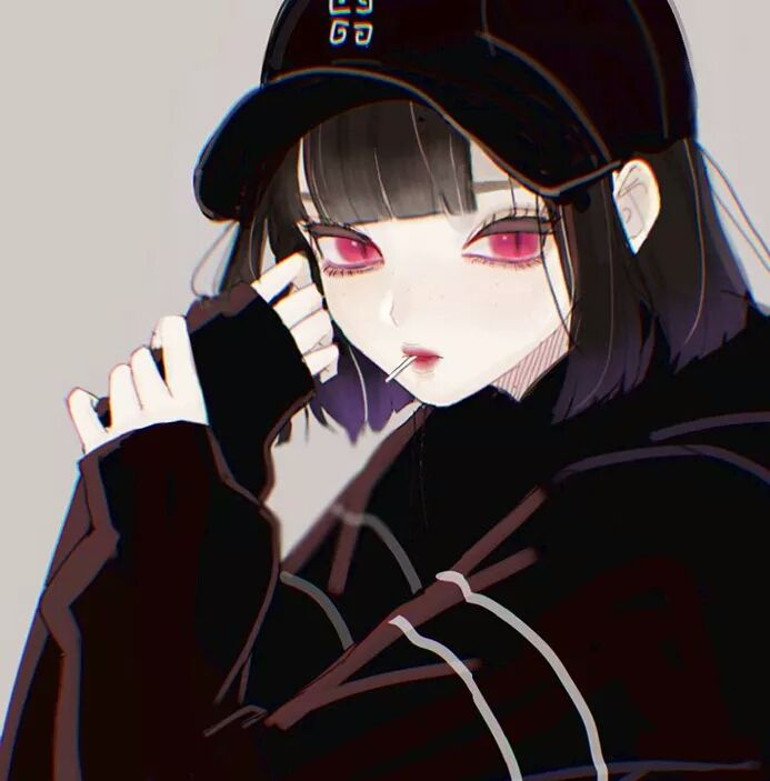 手机壁纸|二次元暗黑系少女 第二期 by:b站盐泽 2021年8月3日