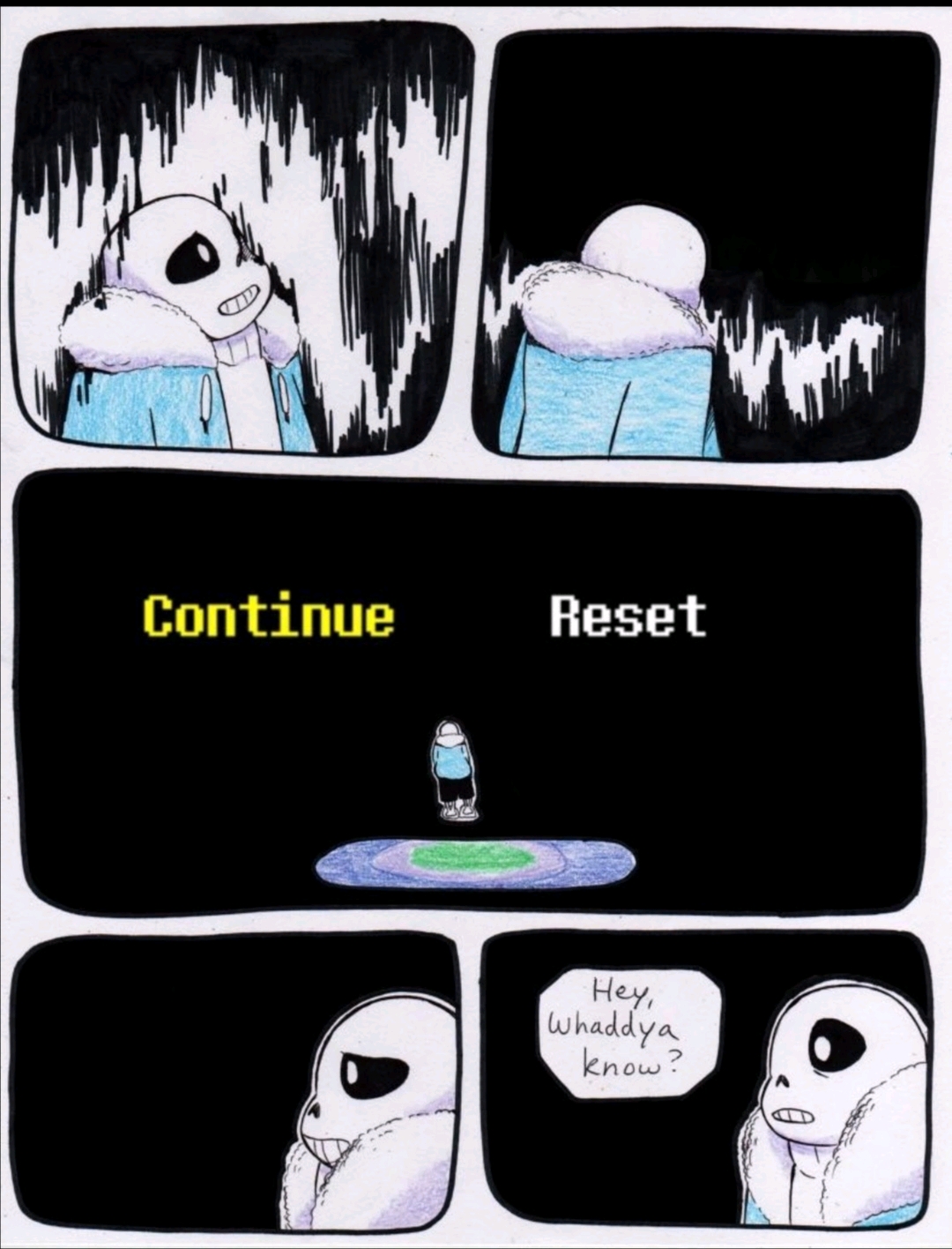 aftertale(传说之后)剧情讲解(geno!sans)