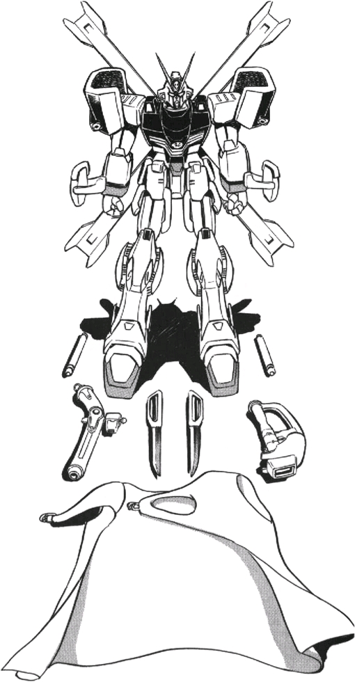 【机体设定】xm-x1(f-97) 海盗高达x1(机动战士海盗高达)