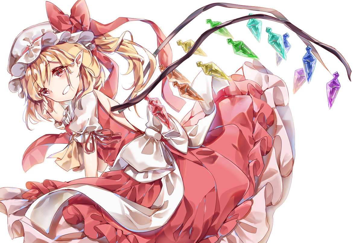 【车万百图】 芙兰朵露 p站三百张精选插画美图分享(中)