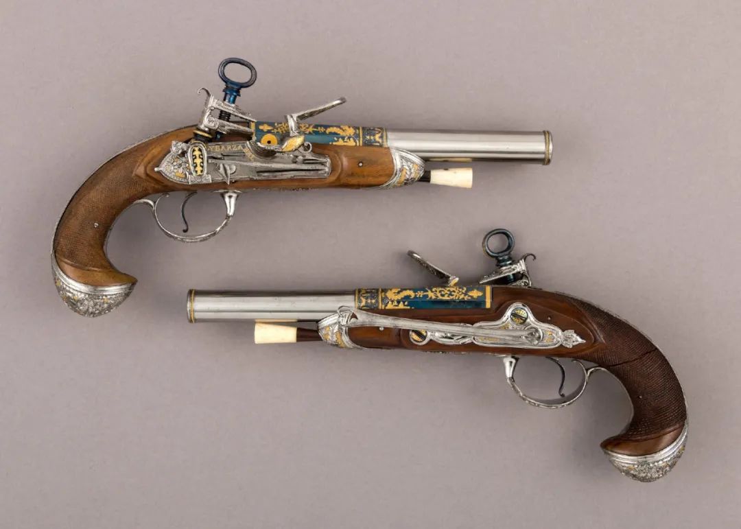 绘画参考17世纪的燧发枪参考素材武器参考