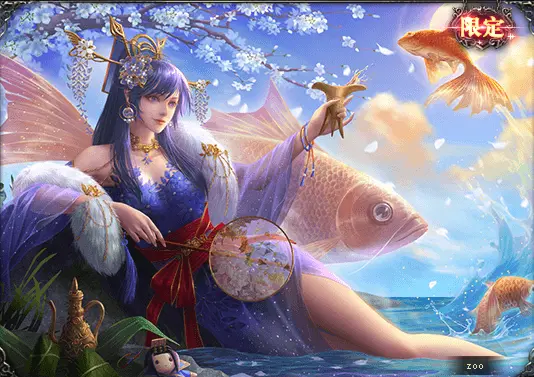 三国杀游戏的武将皮肤以及台词-界甄姬