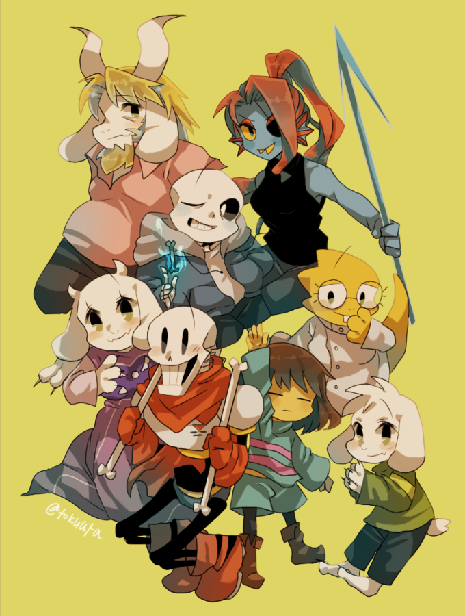 【undertale】传说之下精美人物图包 (画师 徳浦@転载駄目篇)