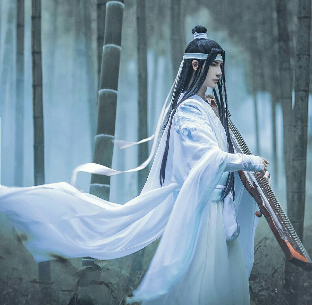 当《魔道祖师》被cosplay后,终于见到高冷版的蓝忘机