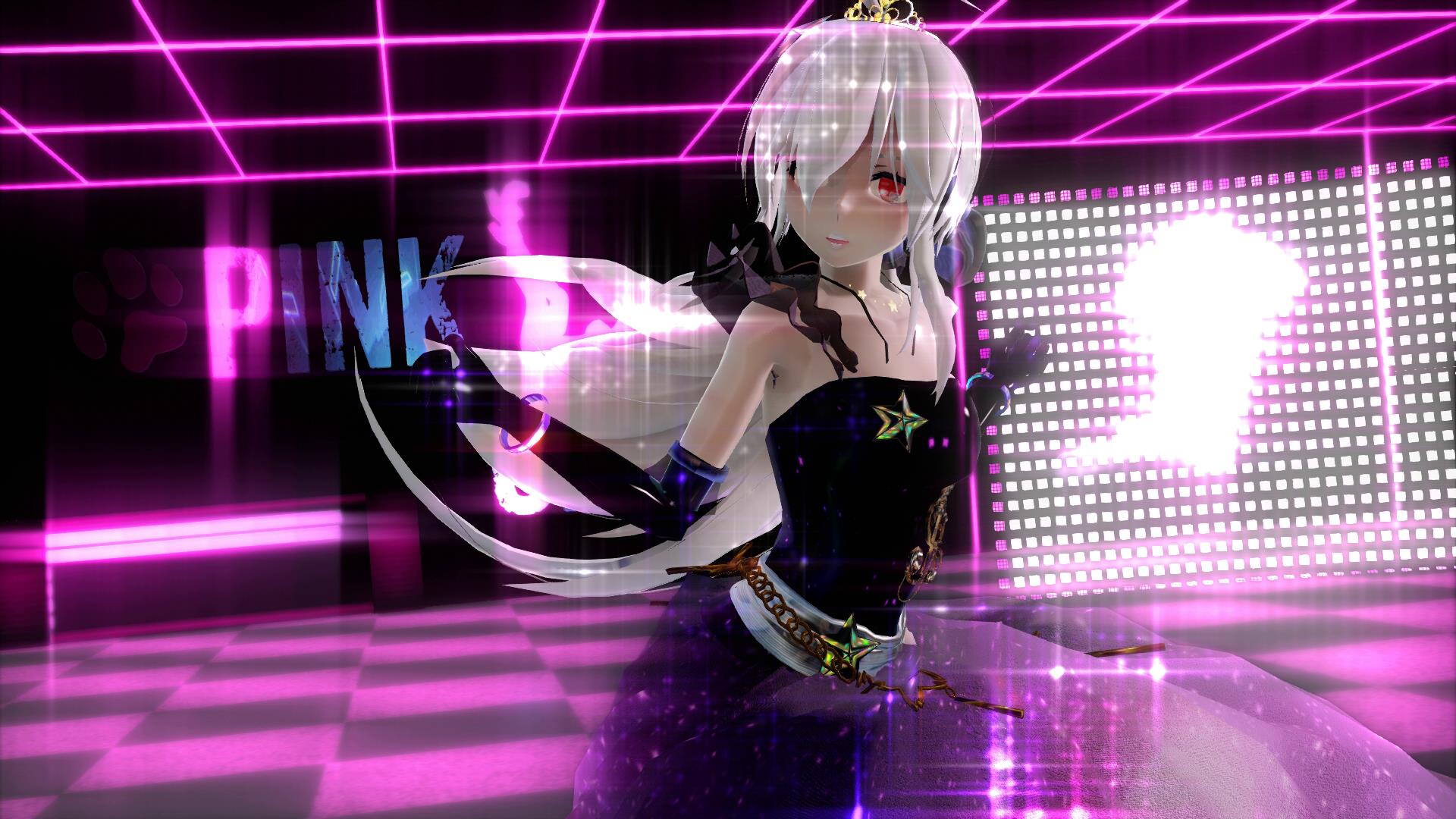 【mmd】弱音:我的裙里有星辰大海!