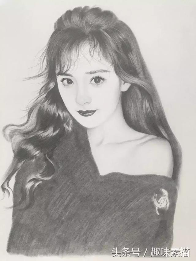 磨皮加美白,这样的素描画你要学吗