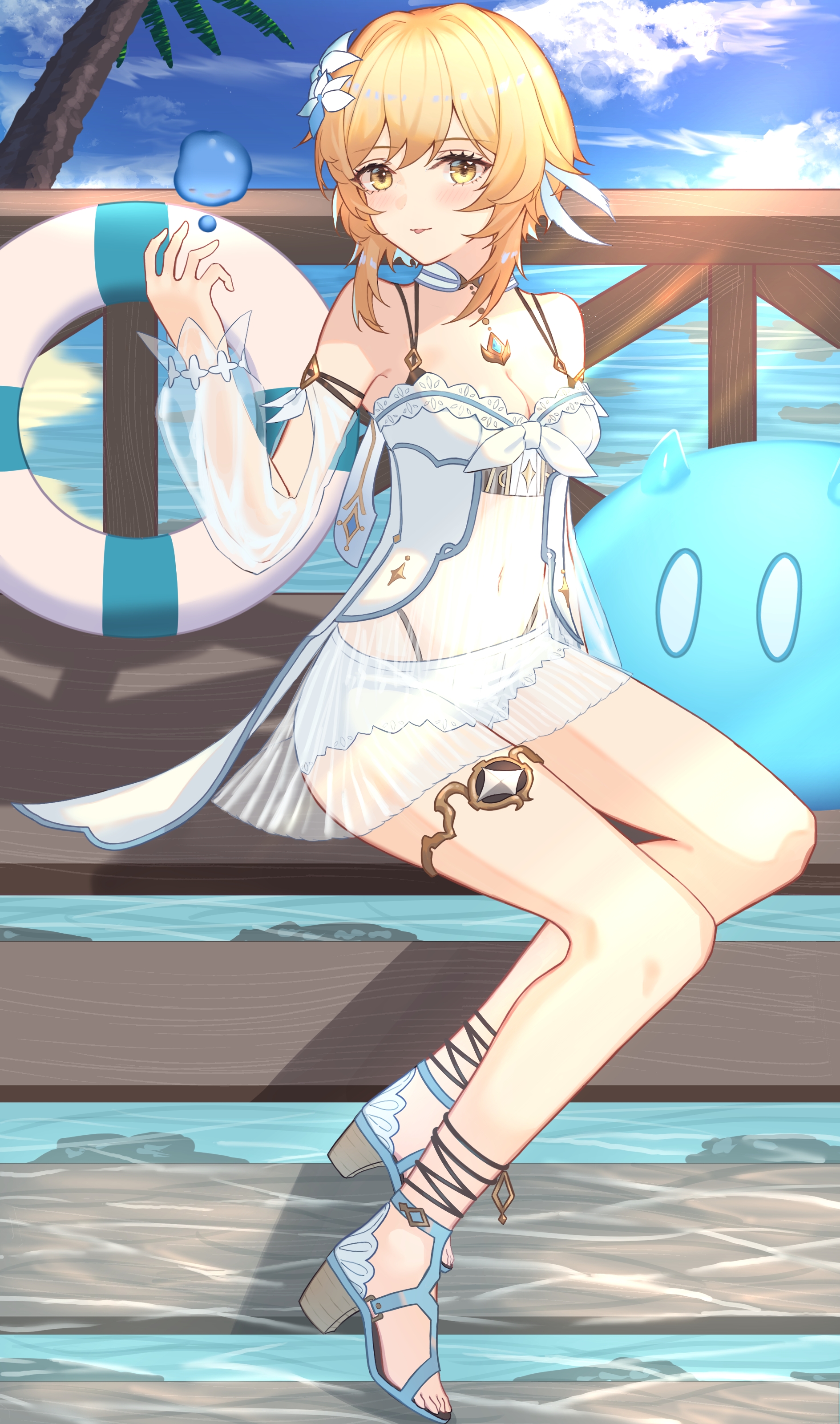 原神壁纸远坂宵宫双厨狂喜jk制服心海运动装jk刻晴绝美私服温迪璃月天