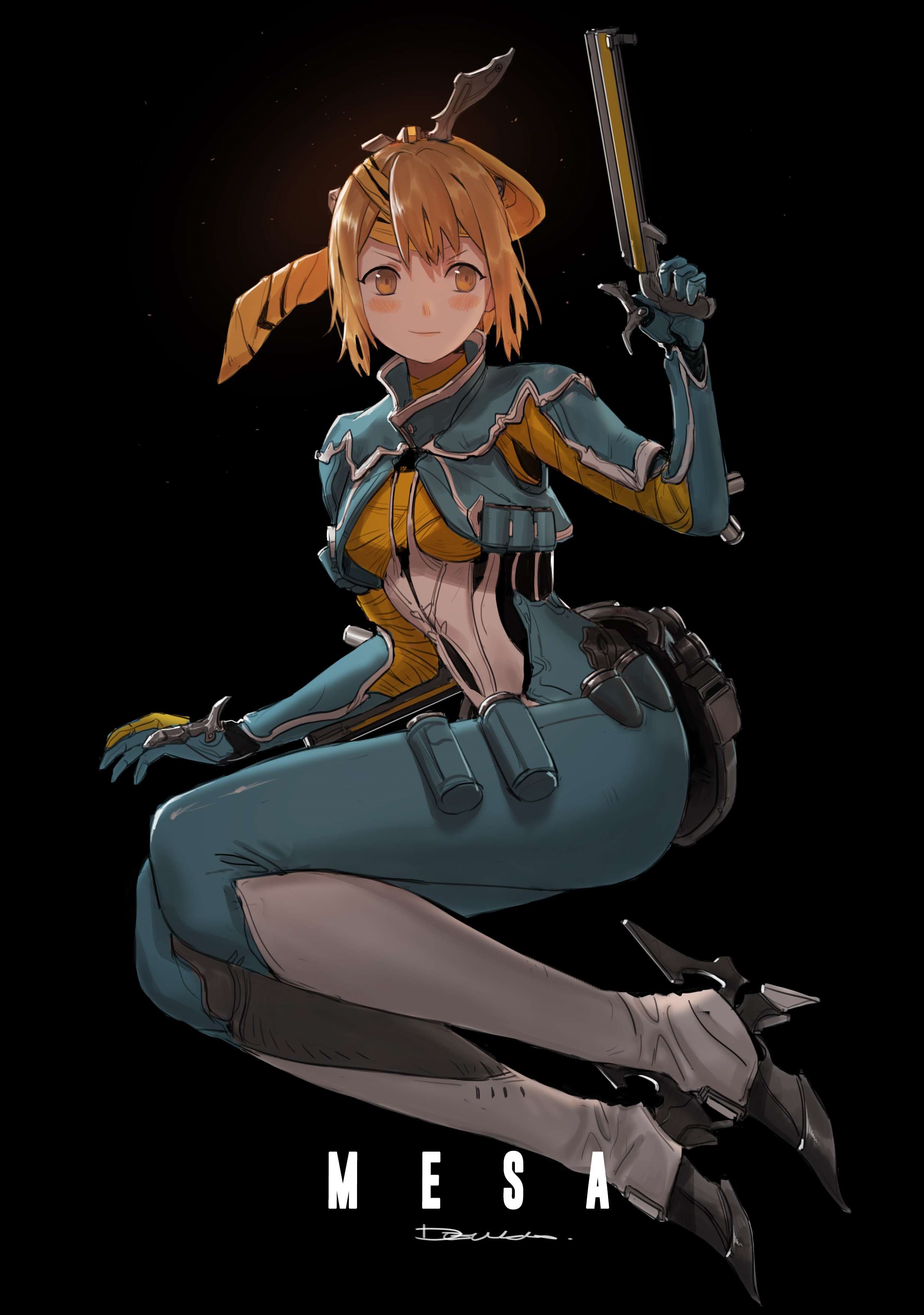 warframe女枪黄本,warframe最美女战甲 【warframe】战甲实用攻略--mesa(女枪)篇