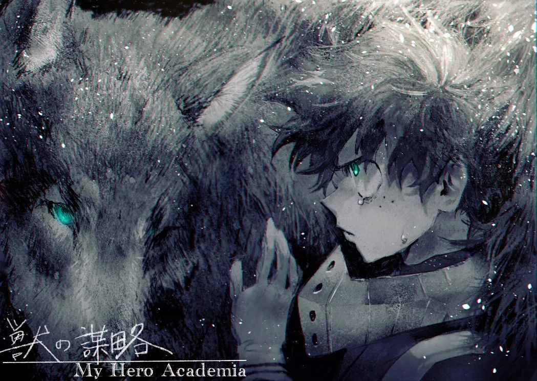 手机壁纸|动漫人物 绿谷出久 by:b站盐泽 2021年4月26