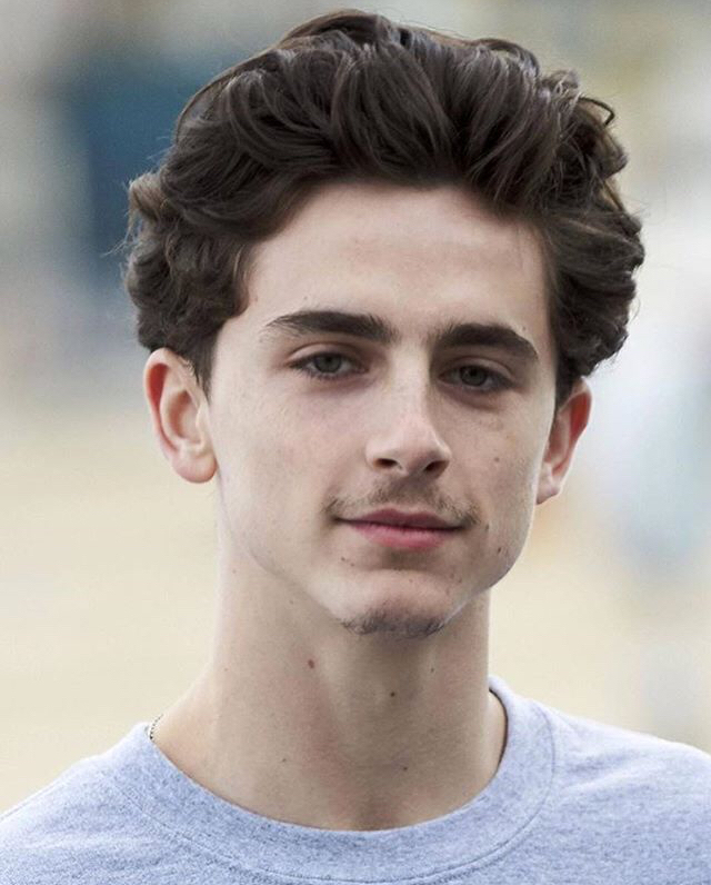 宣传beautiful boy的timothee chalamet