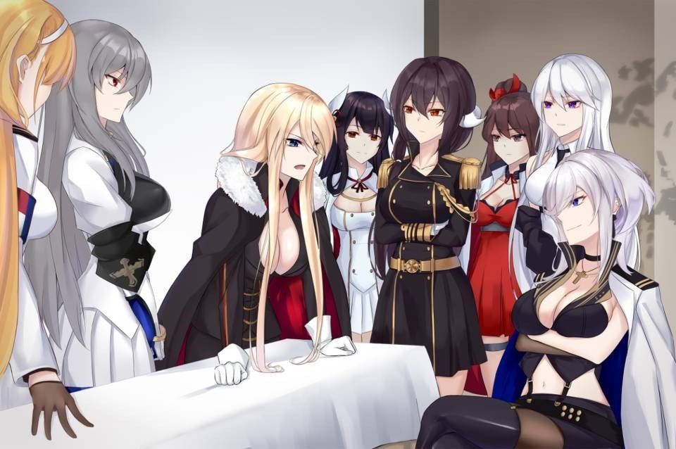 碧蓝航线图集(第一次发图,不喜勿喷,谢谢)