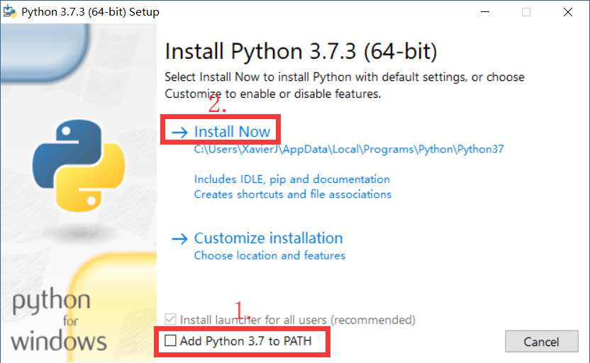 python软件安装教程(具体到细节)
