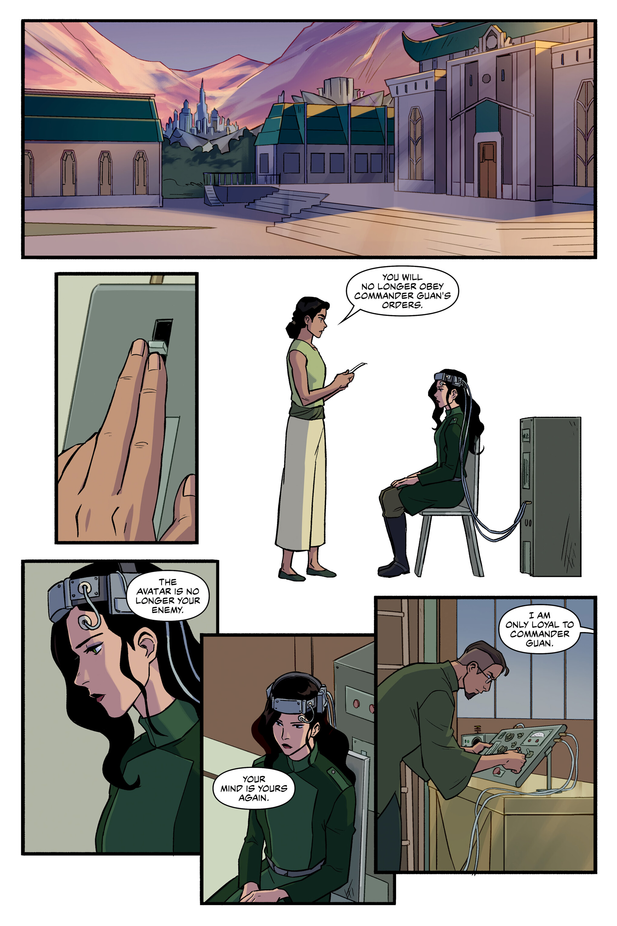 the legend of korra 科拉传奇漫画 ruins of the empire 帝国陨落