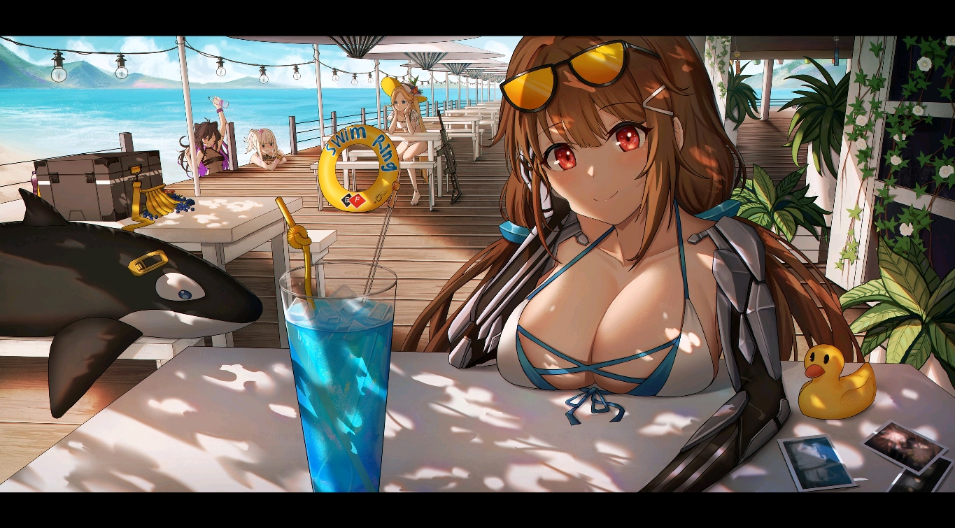 少女前线精选同人图:夏季泳装