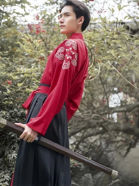 汉服侠气男穿搭图片,汉服侠气男穿搭图片大全